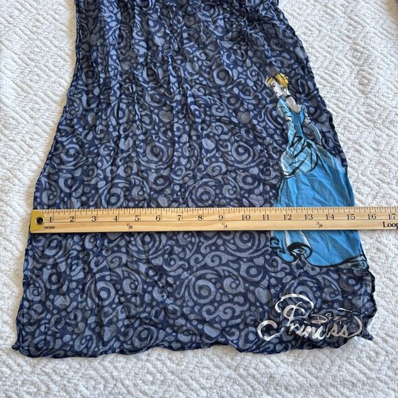 Disney Parks Adults Princess Sheer Scarf Cinderella 100%Rayon - Picture 4 of 5